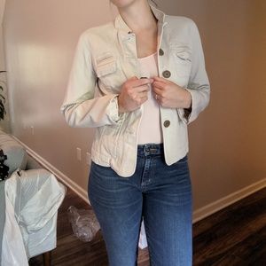 Kahki stretch Jacket